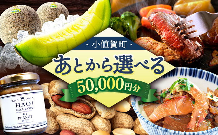 【あとから選べる】小値賀町ふるさとギフト 5万円分　長崎県 小値賀町  [DYZ008]