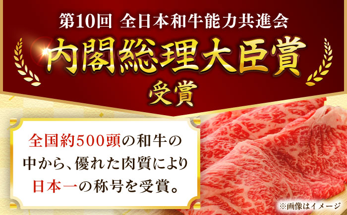 長崎和牛モモスライス約500g【黒牛】 [QBD072]