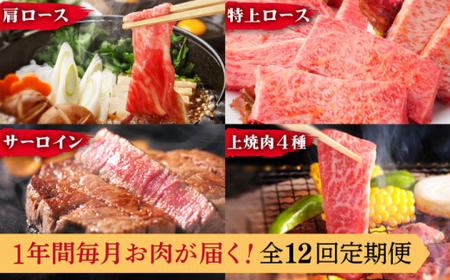 【全12回定期便】異なる調理法でお肉楽しむ 長崎和牛 食べ比べ セット 総計約8.4kg【株式会社 OGAWA】 [QBI008] [QBI008]