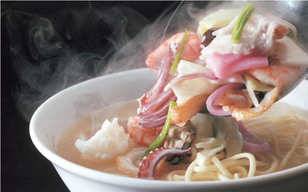 長崎ちゃんぽん・皿うどん揚麺　各8人前＜みろく屋＞ [QBP002] [QBP002]