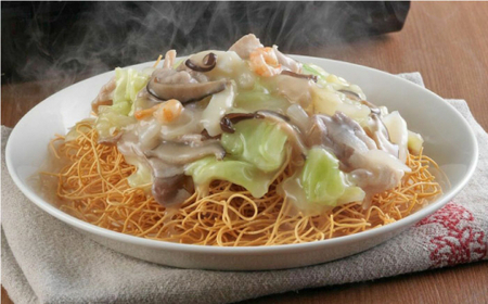 【具材付き】レンジでちゃんぽん・皿うどん　6人前（各3人前）＜みろく屋＞ [QBP050] [QBP050]