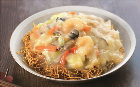 【具材付き】長崎ちゃんぽん・皿うどん　6人前（各3人前）　詰合せ　贈答用＜みろく屋＞ [QBP056] [QBP056]