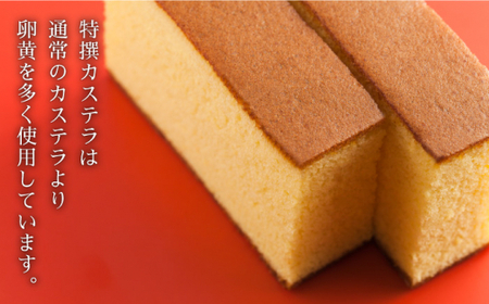 【全12回定期便】「味の芸術品」特撰 カステラ［1号］計12本（約580g×1本/回）【文明堂総本店】 [QAU011] [QAU011]