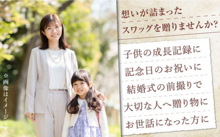 【ドライフラワー】Recycleリボンの季節の スワッグ【GREEN HOLIC】 [QBC002] [QBC002]