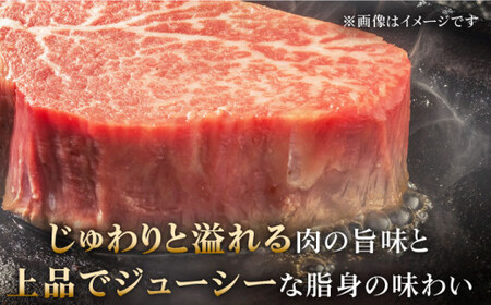 長崎和牛 シャトーブリアン ステーキ 計300g （約150g×2枚）【黒牛】 [QBD013]