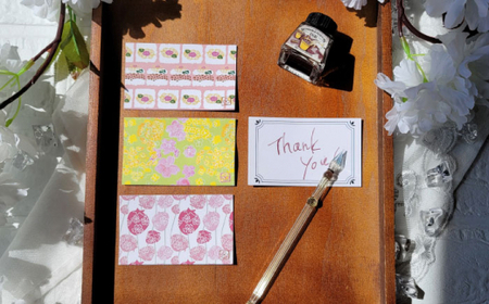 【デザインでふるさと応援♪】佐々の春日和 紙雑貨5点セット【佐々町柄雑貨 サザノコ】 [QBE009] [QBE009]