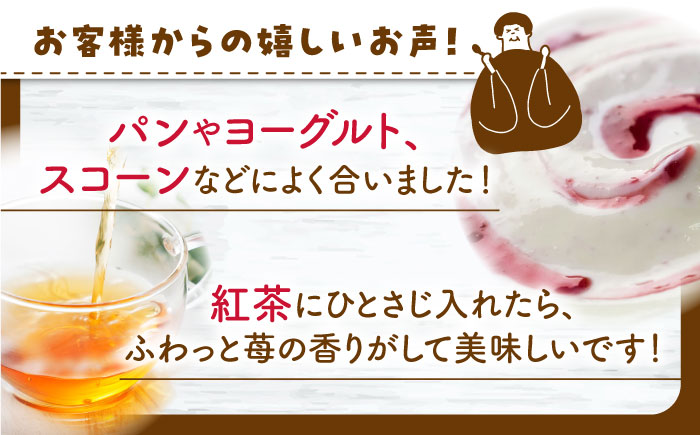 手作りいちごジャム 計360ｇ(120g×3個)【市丸農園 いちご研究室】 [QBF005] [QBF005]