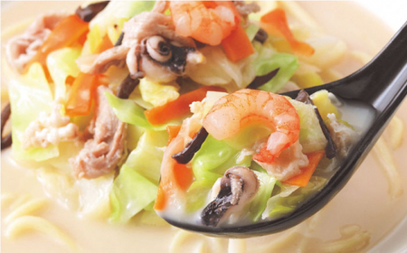 【具材付き】レンジでちゃんぽん　6人前＜みろく屋＞ [QBP047] [QBP047]