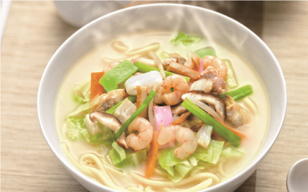 【具材付き】長崎ちゃんぽん　4人前　贈答用＜みろく屋＞ [QBP051] [QBP051]