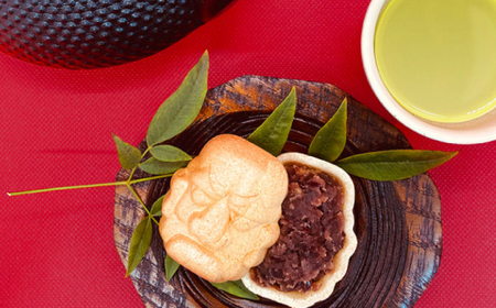 【三茶三葉】茶園のお茶3種 飲み比べ BOXと佐々伝育坊もなかセット【佐々町観光協会】 [QAW005] [QAW005]