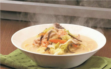 【具材付き】レンジでちゃんぽん・皿うどん　6人前（各3人前）＜みろく屋＞ [QBP050] [QBP050]