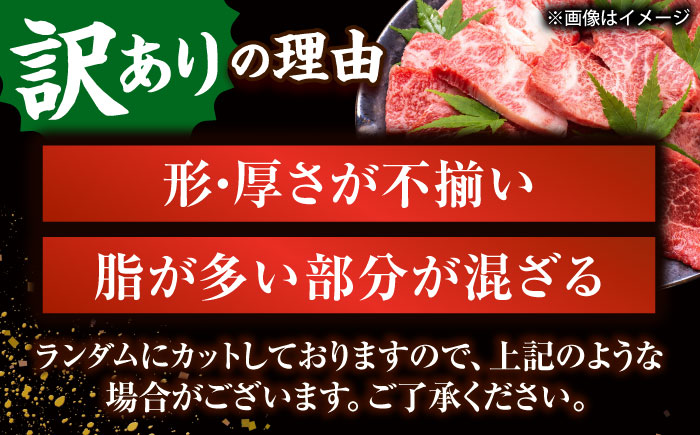【全3回定期便】【訳あり】【A4～A5】長崎和牛焼肉切り落とし(肩ロース・バラ）　500g【株式会社 MEAT PLUS】 [QBS039] [QBS039]