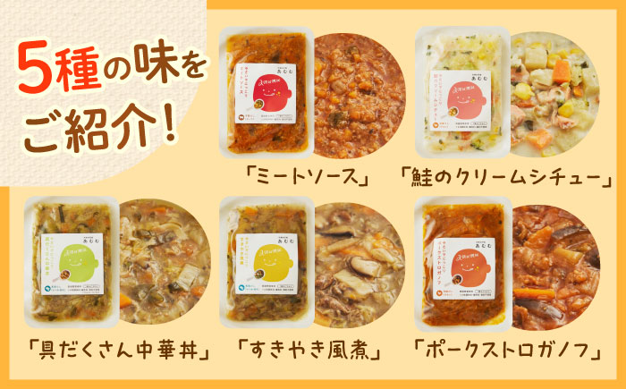 【年内配送】冷凍幼児食あむむ10食セット [QBX002]