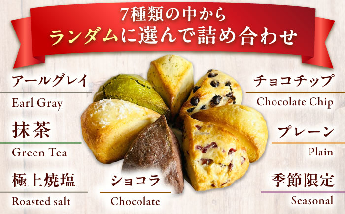 【全12回定期便】【卵不使用！】生スコーン おまかせ10個セット [QBZ005]