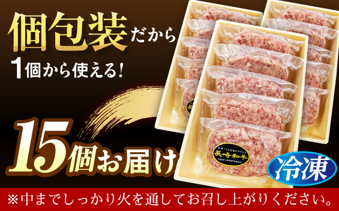 長崎和牛特選ハンバーグ150g×15 [QAA038]