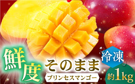 【先行予約】【冷凍】プリンセスマンゴー 約1kg [QAT013] [QAT013]