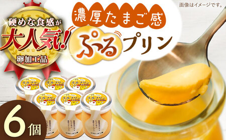 たまごやさんのぷる プリン （濃厚仕立て） 6個入【ぷるたま工房】 [QBB001] スイーツ カスタード デザート お菓子