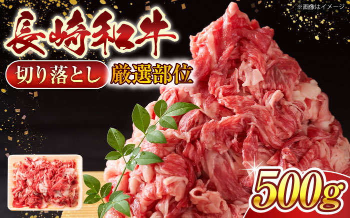 【A4～A5】長崎和牛切り落とし 500g【株式会社 MEAT PLUS】 [QBS005] [QBS005]