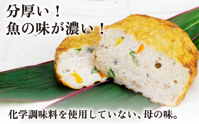 【噛んだ瞬間、魚の旨味があふれだす！】 揚げかまぼこ 詰め合わせ 2枚入×5袋  【いわ瀬かんぼこ】 [RBO016]