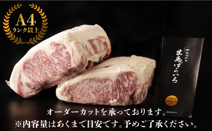 【日本一の和牛】長崎和牛 出島ばらいろ サーロイン まるごと一本 約7kg  【合同会社　肉のマルシン】 [RCI008]