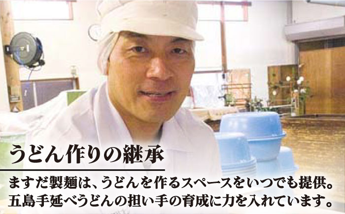 【国産小麦使用の細麺うどん】 五島手延うどん しま乙女 240g×5袋 つゆ付 / 五島うどん 新上五島町【ますだ製麺】 [RAM020]