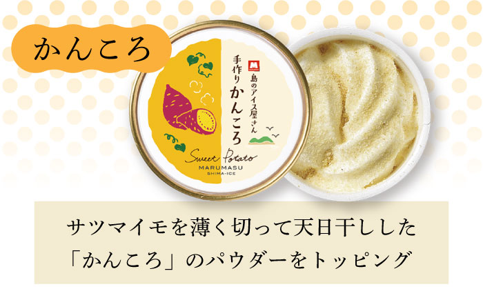 【12/18入金分まで年内発送】【一年中美味しい！こだわりがつまった島のアイス♪】五島列島の素材を使用 手づくり アイス 3種 セット 計12個 お菓子 アイス /【マルマス】 [RAX001]