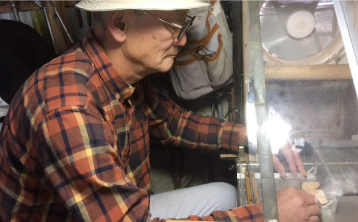 【ペアで♪木の温かみを感じる手作りお箸】夫婦椿箸 椿 椿木工品 /【新上五島町椿木工技術振興会】 [RBI005]