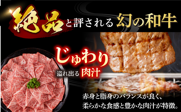 【全12回定期便】【幻の和牛！とろける肉汁がたまらない…！】 五島牛 特選 カルビ 600g 肉 牛肉 【カミティバリュー】 [RBP043]