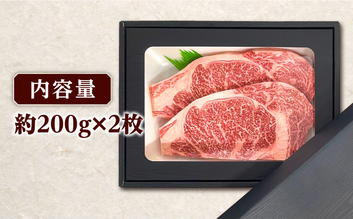 長崎和牛 サーロイン ステーキ 約200g×2枚 牛肉 【肉の牛長】 [RCJ003]