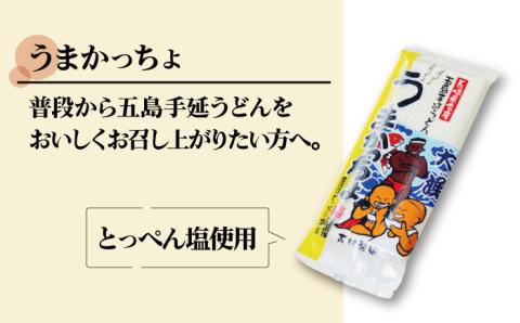 【12/18入金分まで年内発送】【贈答品にオススメ】 五島手延うどん セット 計10袋（清・うまかっちょ）スープ付き / 五島うどん 新上五島町【吉村製麺】 [RAU002]