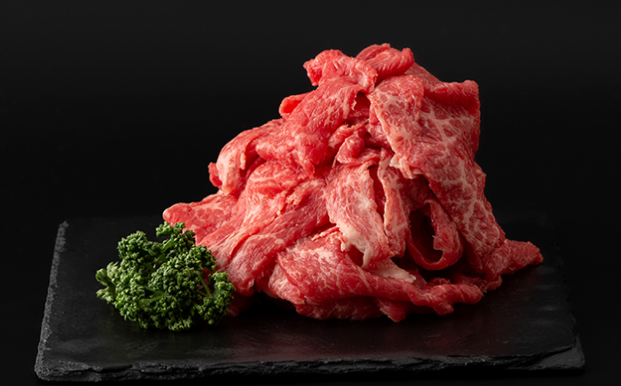 【日本一の和牛】長崎和牛 切り落とし 約400g （カタ、モモ、バラ、ロース、スネのいずれか）【合同会社　肉のマルシン】 [RCI037]