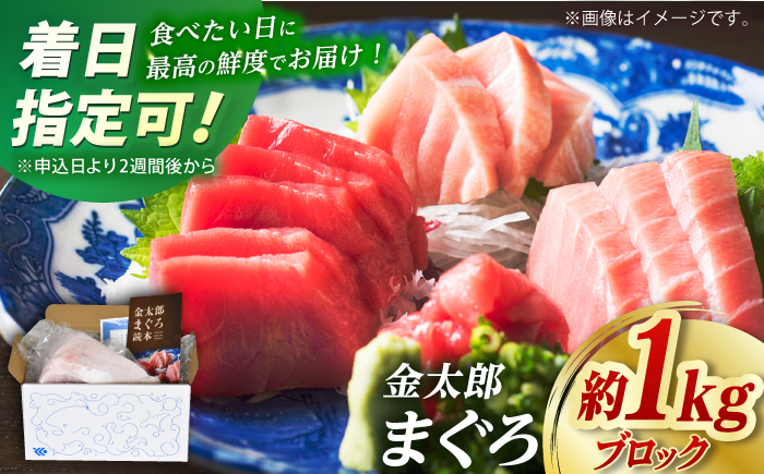 【激流育ち！】【部位は徳丸におまかせ】金太郎 マグロ  冷凍 ブロック 約1kg まぐろ 鮮魚 魚介類 【徳丸】 [RAC023]