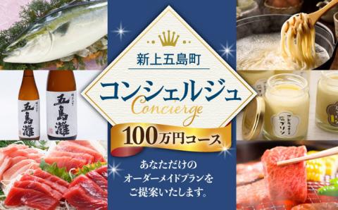 【新上五島町コンシェルジュ】返礼品おまかせ！寄附額100万円コース コンシェルジュ  [RZZ003]