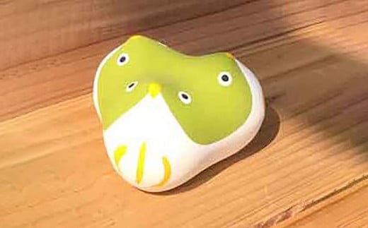 めじろおし 天草土人形 伝統工芸品 置物