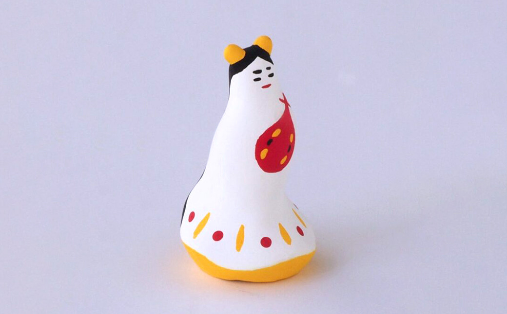 弁天さま 天草土人形 伝統工芸品 置物