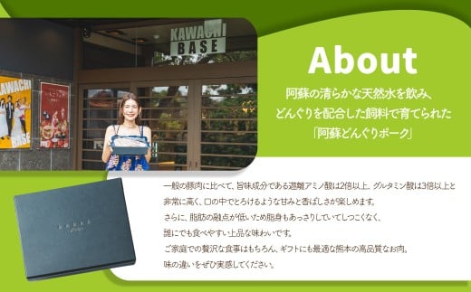 スザンヌ厳選！ 「阿蘇どんぐりポーク」 ハムギフトセット （ウィンナー ・ ベーコン ・ ボンレスハム） ／ どんぐりポーク 粗挽きウィンナー チーズ チョリソー 豚肉 お肉 肉 スザンヌ 九州 熊本県 冷凍