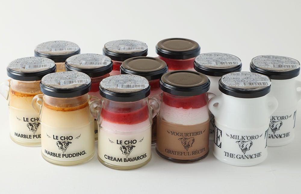 オオヤブデイリーファームのLe CHOシリーズとガナッシュセット