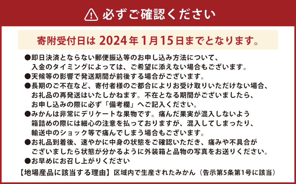 【2024年1月上旬発送開始】熊本県産みかん BUSAIKU MIKAN 7kg