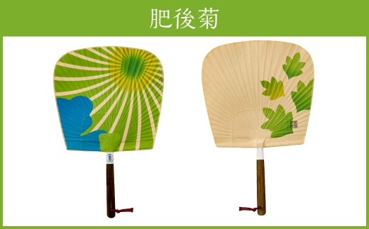 来民うちわ 肥後六花 「 肥後菊 」 うちわ 伝統工芸 縁起物 防虫効果 伝統技法 雑貨 生活雑貨