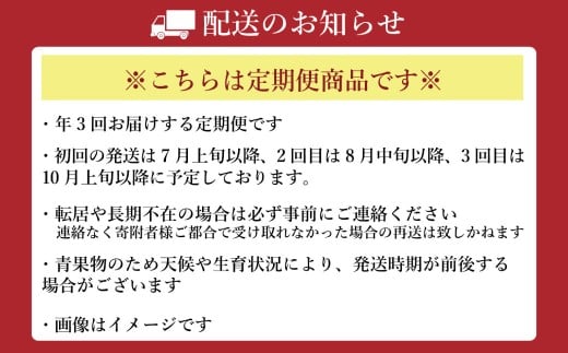【年3回定期便】熊本おすすめフルーツ定期便C（マンゴー＆巨峰・シャインマスカット・メロン）【2026年7月上旬発送開始】 マンゴー 巨峰 シャインマスカット メロン ぶどう 葡萄 ブドウ アールスメロン 1玉 約1kg 約1.2kg 2玉 フルーツ 果物 くだもの 熊本県産 国産 定期便 定期 3回 果実 果肉