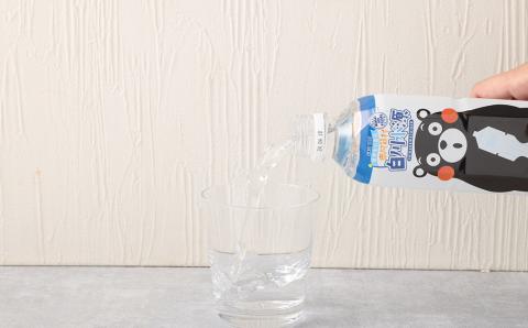 【12か月連続定期便】くまモンラベル日本名水百選ミネラルウォーター「南阿蘇・白川水源」500ml×24本入1ケース×12か月