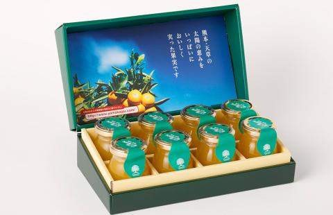 熊本 天草の果樹園 ゼリーギフト 100g×8個 合計800g 不知火 清見 ポンカン あまくさ晩柑 みかん