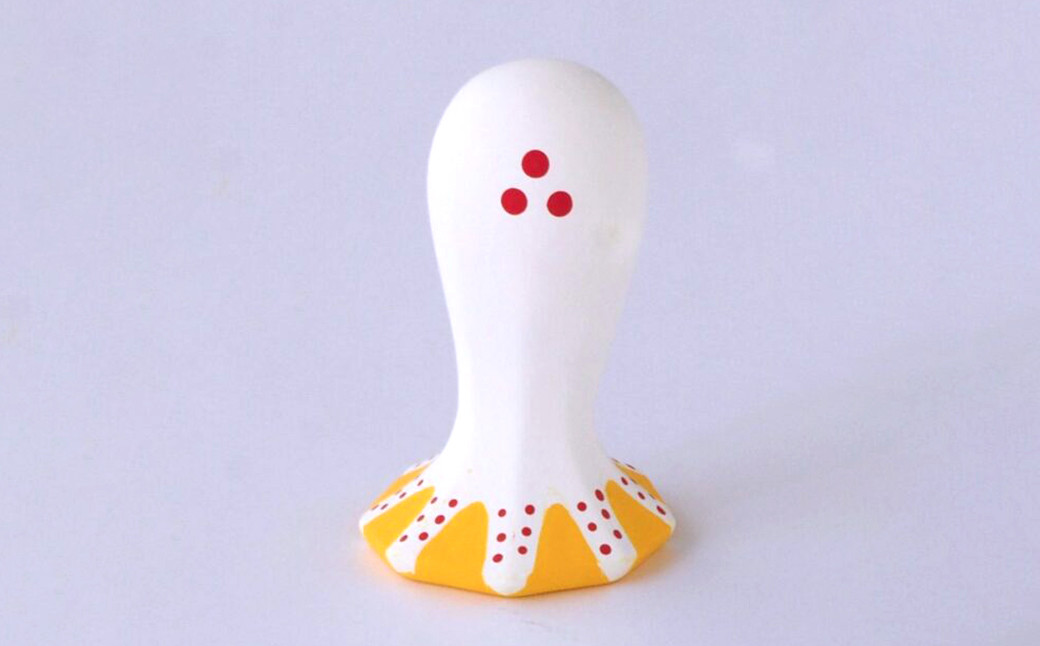 ひっぱりだこ 天草土人形 伝統工芸品 置物