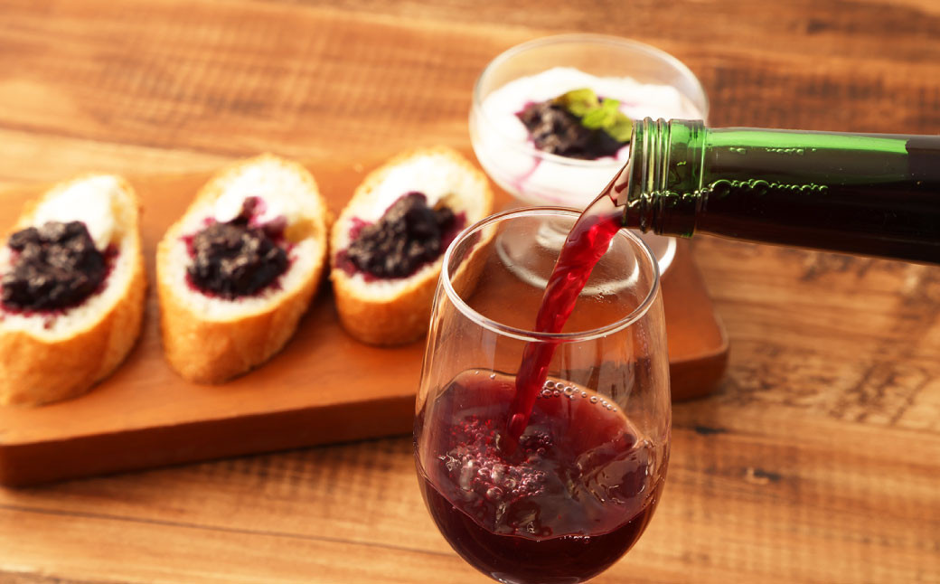 ブルーベリーワイン ･ ジャム セット 4種 ブルーベリージャム ワイン