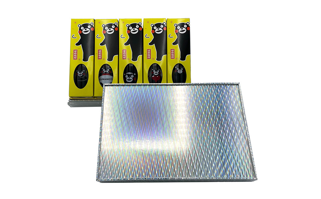 くまモンパッケージ＆ミニチュアくまモンボトル 味わい別 5種類セット 25度 105ml×5本