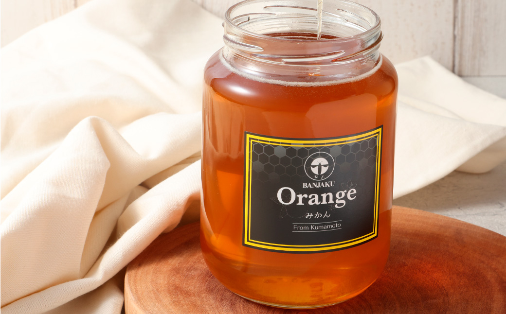 熊本県産 ”手詰め非加熱” 生はちみつ たっぷり 2種 セット （みかん・百花）各1kg 合計2個 蜂蜜 はちみつ ハチミツ ハニー みかん蜜 百花蜜 蜜 国産蜂蜜 国産