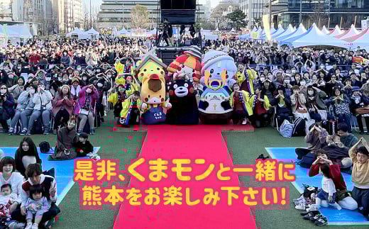 【2025年3月15日（土）午後の部】デビュー15周年記念！！「くまモン誕生祭2025」 ペア 観覧 チケット 券 イベント くまもん くまモン ゆるキャラ 熊本県