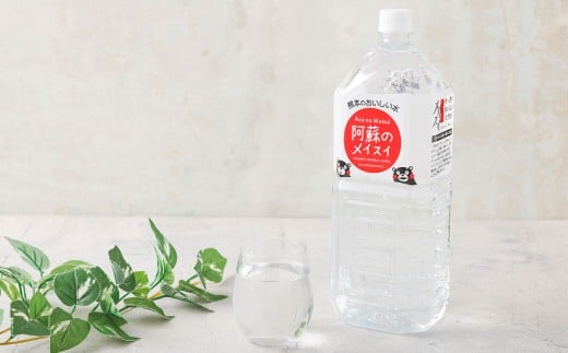 熊本 の おいしい お水 阿蘇 の メイスイ 2L × 6本 （ 1ケース ） 水 特級水 名水 飲料 飲み物 ドリンク ミネラルウォーター ケース 天然 九州 熊本県 阿蘇