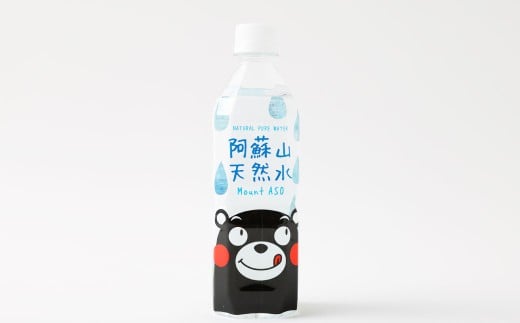 熊本 の おいしい お水 阿蘇山 天然水 500ml × 48本 （ 2ケース ） 水 特級水 飲料 飲み物 ドリンク ミネラルウォーター ケース 天然 九州 熊本県 阿蘇