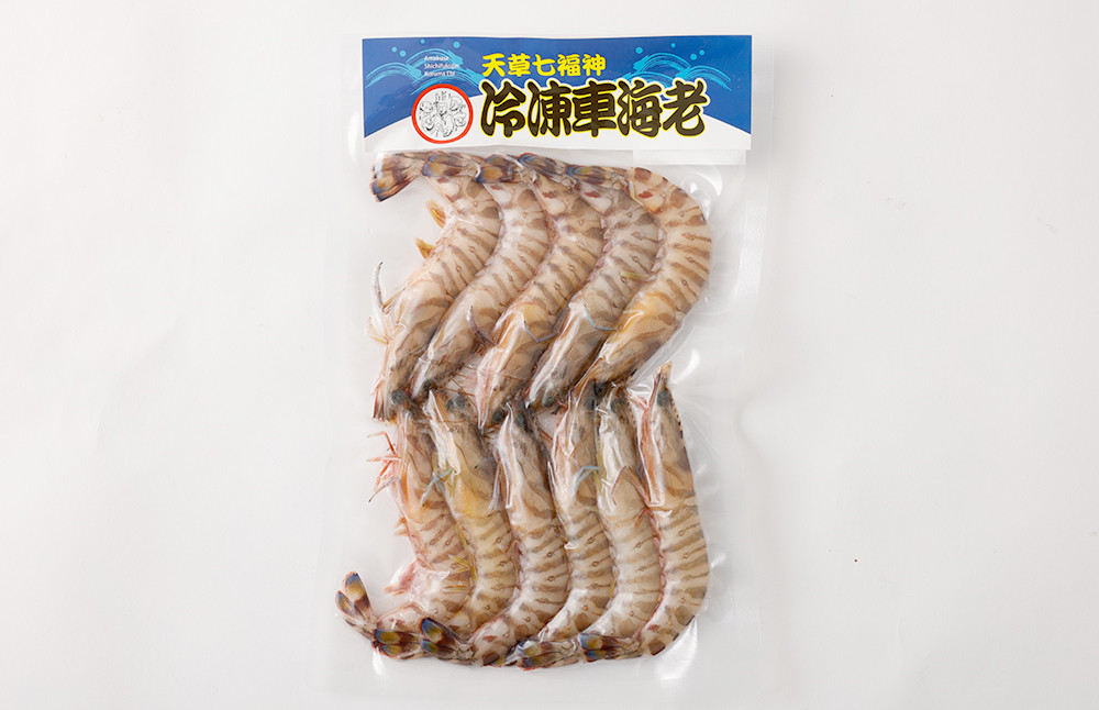 天草七福神冷凍車海老(加熱用) 約250g